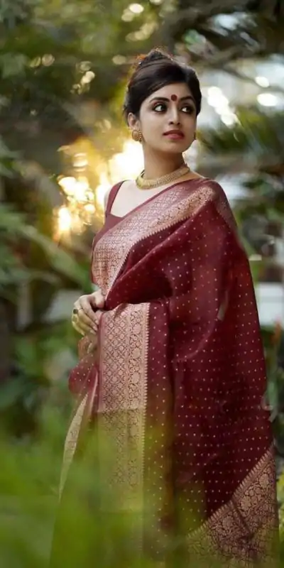 KP 4012 Maroon Color Soft Lichi Silk Cloth Beautiful Rich Pallu Saree Casual, Party Wear, Wedding, Events Etc.   Expected Delivery 4-6 Working Days @ 1349 | Designer Sarees, Embroidered Sarees, Sarees, Bollywood Sarees, Creative Sarees, Ethnic Saree, Modern Digital sarees, Party Wear Sarees