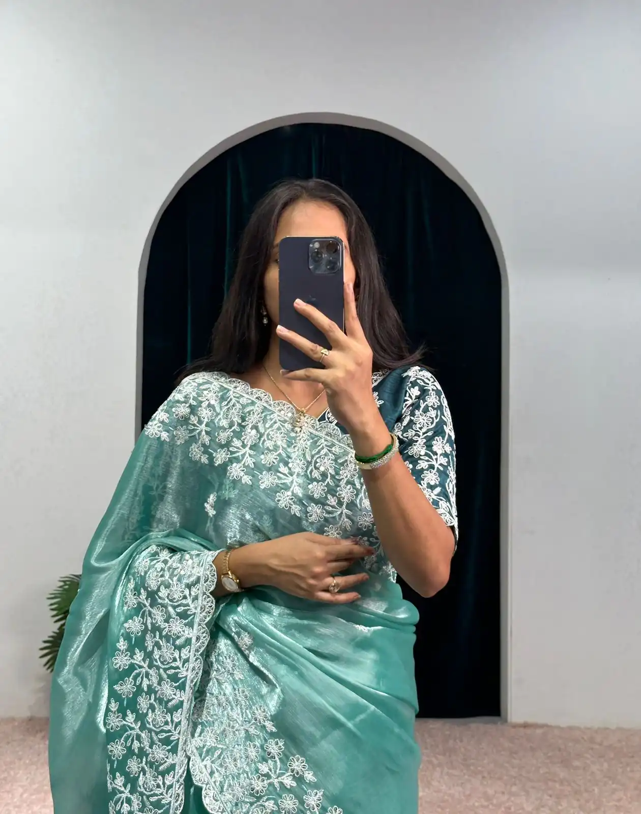 ST 471 Blue Color Burberry With Blooming Embroidery Saree Casual, Wedding, Party, Festive, Events Etc. Expected Delivery 4-6 Working Days @1999/- | Designer Sarees, Sarees, Bollywood Sarees, Creative Sarees, Embroidered Sarees, Ethnic Saree, Modern Digital sarees, Party Wear Sarees
