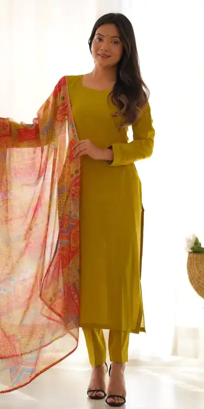 KB 269 Dark Mustard color Pure Pure Viscose Fabric Straight Fit Kurta Casual, Wedding, Party, Festive, Events Etc. Expected Delivery  4-6 Working Days @1629/ | Kurti, Bollywood Kurti, Creative Kurtis, Designer Kurti, Party Wear Kurti, Selfie Kurti