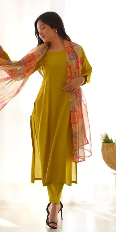 KB 269 Dark Mustard color Pure Pure Viscose Fabric Straight Fit Kurta Casual, Wedding, Party, Festive, Events Etc. Expected Delivery 4-6 Working Days @1629/ | Kurti, Bollywood Kurti, Creative Kurtis, Designer Kurti, Party Wear Kurti, Selfie Kurti