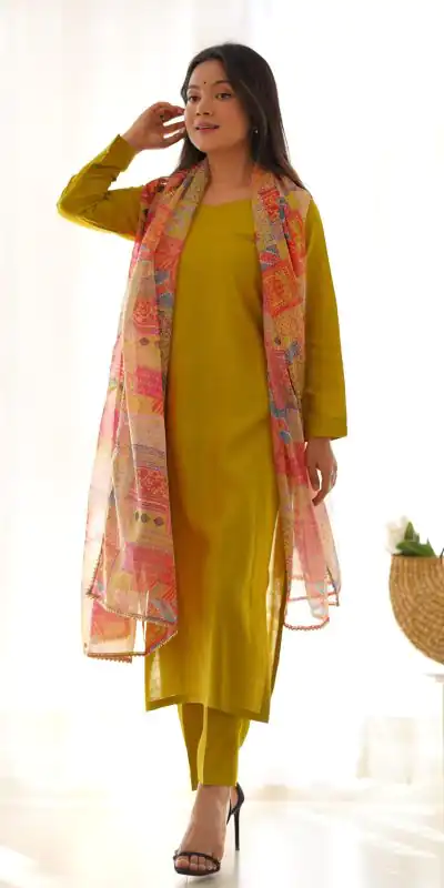 KB 269 Dark Mustard color Pure Pure Viscose Fabric Straight Fit Kurta Casual, Wedding, Party, Festive, Events Etc. Expected Delivery 4-6 Working Days @1629/ | Kurti, Bollywood Kurti, Creative Kurtis, Designer Kurti, Party Wear Kurti, Selfie Kurti