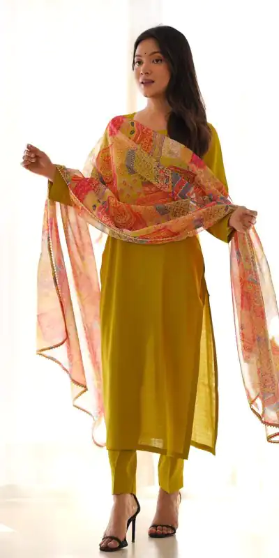 KB 269 Dark Mustard color Pure Pure Viscose Fabric Straight Fit Kurta Casual, Wedding, Party, Festive, Events Etc. Expected Delivery 4-6 Working Days @1629/ | Kurti, Bollywood Kurti, Creative Kurtis, Designer Kurti, Party Wear Kurti, Selfie Kurti