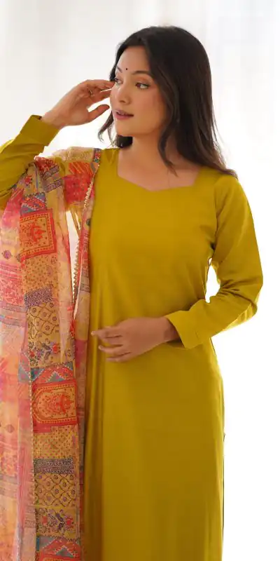 KB 269 Dark Mustard color Pure Pure Viscose Fabric Straight Fit Kurta Casual, Wedding, Party, Festive, Events Etc. Expected Delivery 4-6 Working Days @1629/ | Kurti, Bollywood Kurti, Creative Kurtis, Designer Kurti, Party Wear Kurti, Selfie Kurti