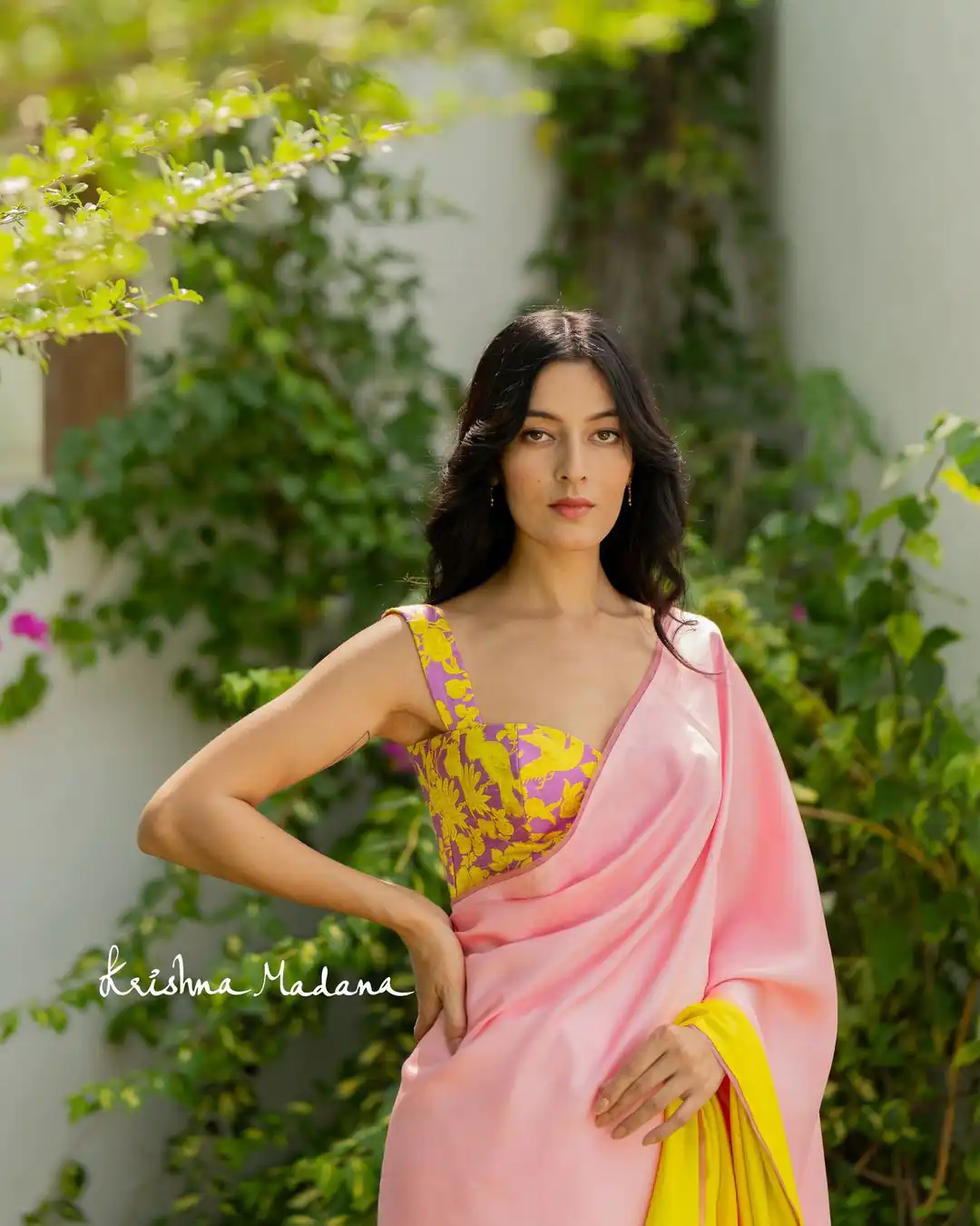  JM Krishna Madana Light Pink Color Satin Silk Blouse Digital Print Saree, Party Wear, Events, Festivals Expected Delivery 4-6 Working Days 1549/- | Designer Sarees, Sarees, Bollywood Sarees, Creative Sarees, Embroidered Sarees, Ethnic Saree, Modern Digital sarees, Party Wear Sarees