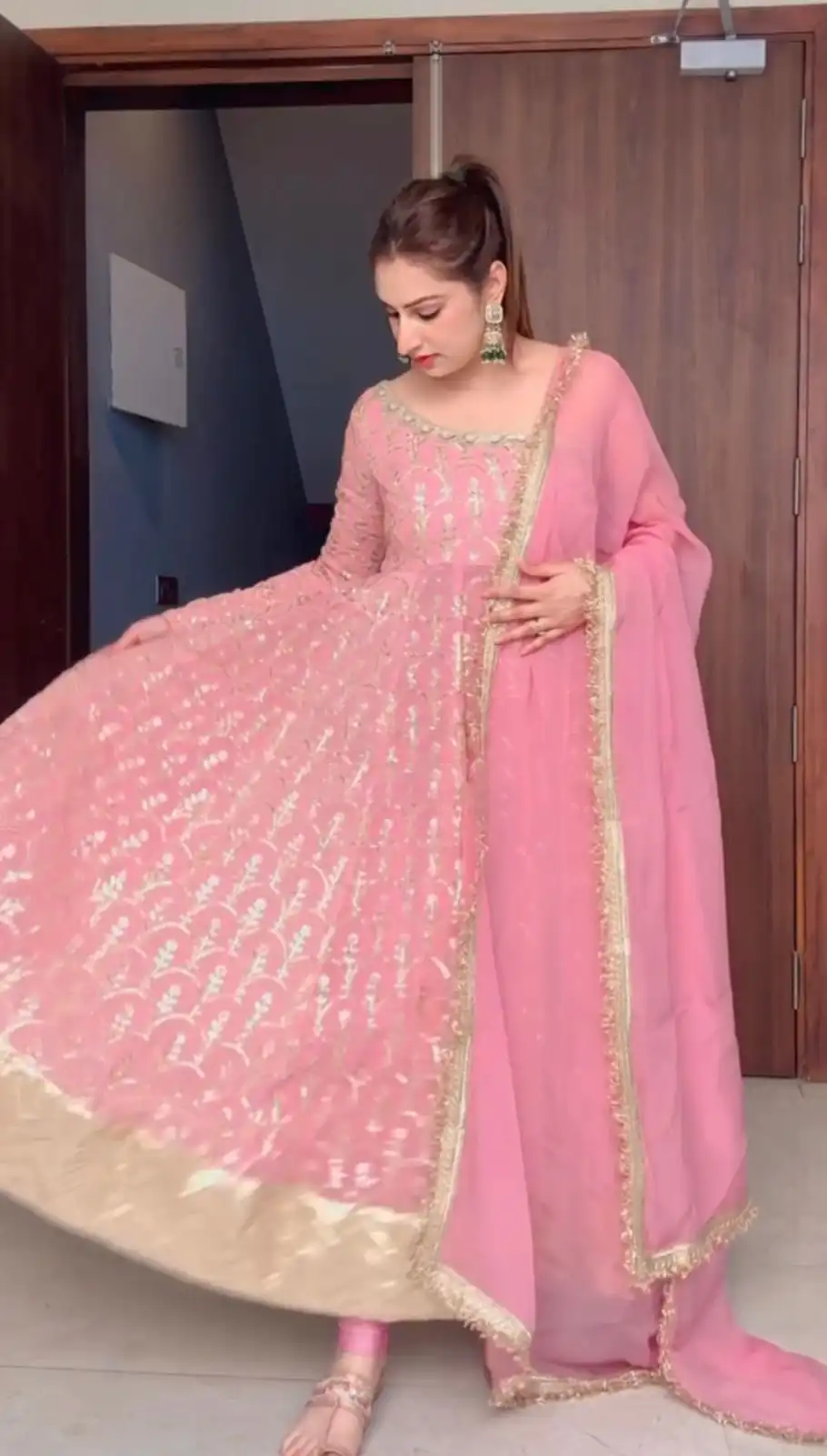 RTC 5701Pink Color Foix Georgette Thread With Sequence Salwar Suit Wedding, Party, Festive, Events Etc. Expected Delivery 4-6 Working Days @2349/- | Jump Suits, Salwar suit, Casual Suits, Creative suits, Designer Suits, Palazzo Suits, Party Wear Suits, Patiala Suits, Straight Suits