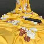 Veechis RUHI Yellow Color Heavy Devsena Soft Silk Beautiful Digital Printed Saree Casual, Party Festive, Events. Expected Delivery 4-6 Working Days @1499 | Designer Sarees, Sarees, Bollywood Sarees, Creative Sarees, Embroidered Sarees, Modern Digital sarees, Party Wear Sarees