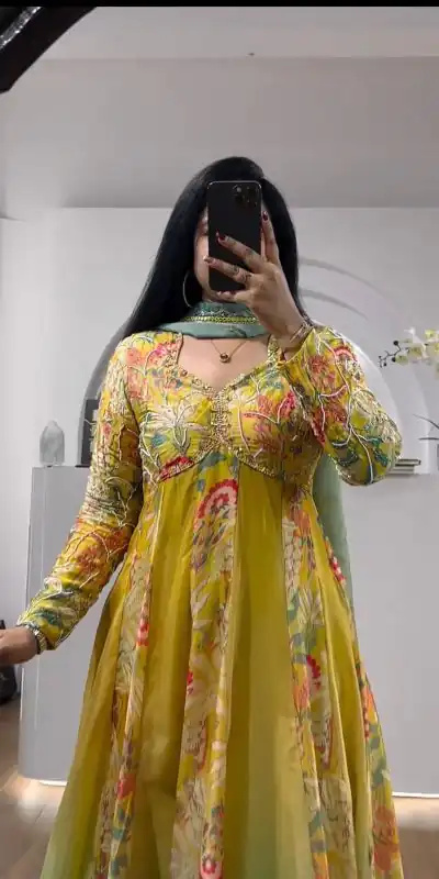 KD 1461 Yellow Color Muslin Digital Print With Hand Work Salwar Suit Casual, Party, Festive, Events Wedding Etc.  Expected Delivery 4-6 Working Days @2099/- | Salwar suit, Casual Suits, Creative suits, Designer Suits, Palazzo Suits, Party Wear Suits, Straight Suits