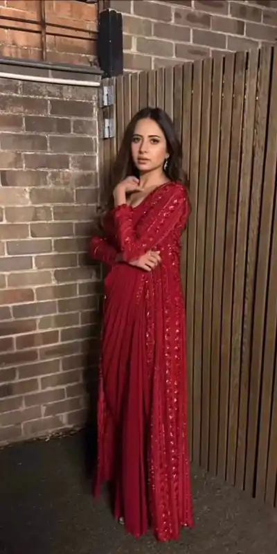 RTC 5715 Red Color Georgette Thread Sequence Work Saree Casual, Wedding, Party, Festive, Events. Expected Delivery 4-6 Working Days @1999/- | Designer Sarees, Sarees, Bollywood Sarees, Creative Sarees, Embroidered Sarees, Ethnic Saree, Modern Digital sarees, Party Wear Sarees
