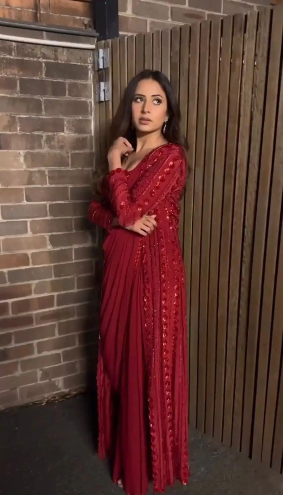   RTC 5715 Red Color Georgette Thread Sequence Work Saree Casual, Wedding, Party, Festive, Events. Expected Delivery 4-6 Working Days @1999/- | Designer Sarees, Sarees, Bollywood Sarees, Creative Sarees, Embroidered Sarees, Ethnic Saree, Modern Digital sarees, Party Wear Sarees