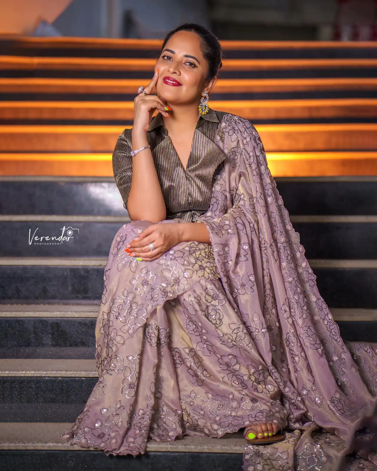 BT 382 Purple Color Organza Silk Embroidery Thread Saree Casual, Party Wear, Traditional Wear, Wedding Wear, Events Expected Delivery 4-6 Working Days@1799 | Designer Sarees, Sarees, Bollywood Sarees, Creative Sarees, Ethnic Saree, Modern Digital sarees, Party Wear Sarees