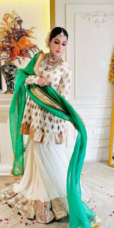 NSR 810 White Color Faux Georgette Embroidery Salwar Suit Casual, Party Festive, Events Etc. Expected Delivery 4-6 Working Days @2299/ | Jump Suits, Salwar suit, Casual Suits, Creative suits, Designer Suits, Palazzo Suits, Party Wear Suits, Patiala Suits, Straight Suits