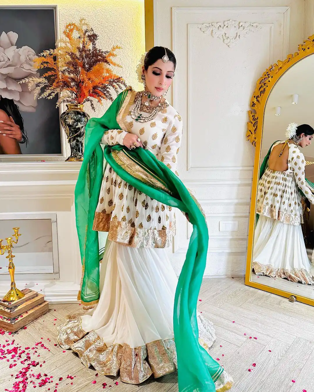 NSR 810 White Color Faux Georgette Embroidery Salwar Suit Casual, Party Festive, Events Etc. Expected Delivery 4-6 Working Days @2299/ | Jump Suits, Salwar suit, Casual Suits, Creative suits, Designer Suits, Palazzo Suits, Party Wear Suits, Patiala Suits, Straight Suits