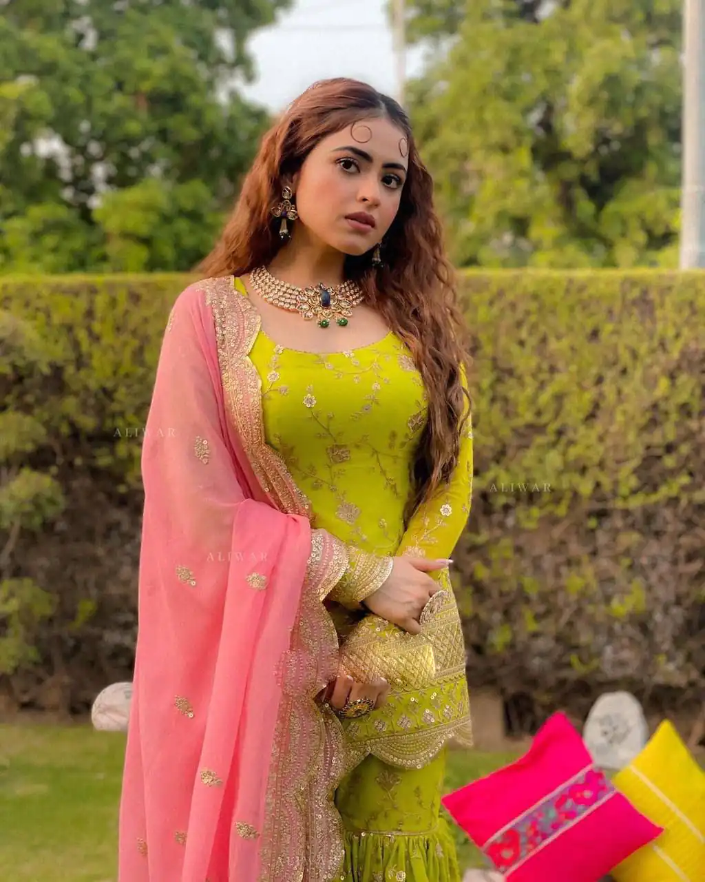 SR 1442 Parrot Green Color Heavy Georgette Embroidery Work Sharara Suit Wedding, Party, Festive, Events Etc. Expected Delivery 4-6 Working Days @1949/- | Salwar suit, Casual Suits, Creative suits, Designer Suits, Palazzo Suits, Party Wear Suits, Straight Suits