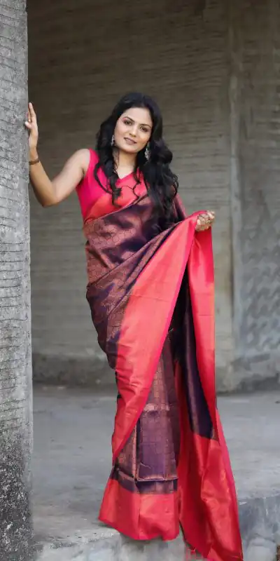 GK Kubera Navy Blue Color Soft Silk Beautiful Rich Pallu All Over Saree Events Casual Wedding Festive . Expected Delivery  4-6 Working Days @1999/- | Designer Sarees, Sarees, Bollywood Sarees, Creative Sarees, Embroidered Sarees, Ethnic Saree, Modern Digital sarees, Party Wear Sarees