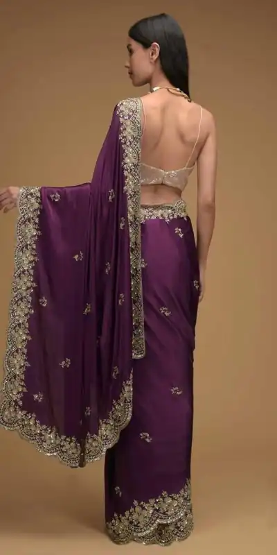 BT 1228 PurpleColor Rangoli Silk Embroidery Sequence Saree Casual, Party Wear, Traditional Wear, Wedding Wear, Expected Delivery 4-6 Working Days@1999 | Designer Sarees, Sarees, Bollywood Sarees, Creative Sarees, Ethnic Saree, Modern Digital sarees, Party Wear Sarees