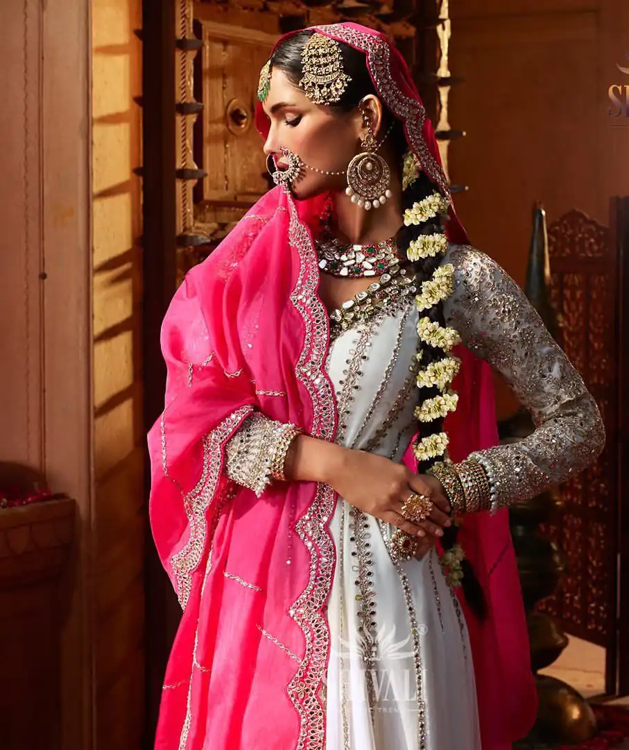 VLM 181 White Color Chinon Silk Embroidery Sequence Salwar Suit Wedding, Party, Festive, Events Expected Delivery 4-6 Working Days @ 2249/- Only | Salwar suit, Casual Suits, Creative suits, Designer Suits, Party Wear Suits, Straight Suits