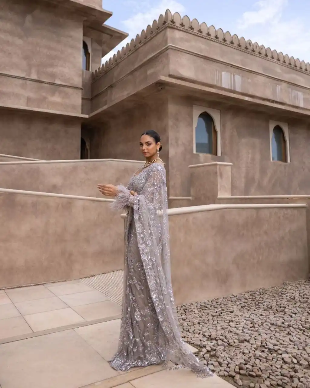 DS BT 387 Silver Color Nylon Butterfly Net Malty & Sequence Saree Wedding, Party, Festive, Events Expected Delivery 4-6 Working Days @ 1699/- | Designer Sarees, Sarees, Bollywood Sarees, Creative Sarees, Embroidered Sarees, Ethnic Saree, Modern Digital sarees, Party Wear Sarees