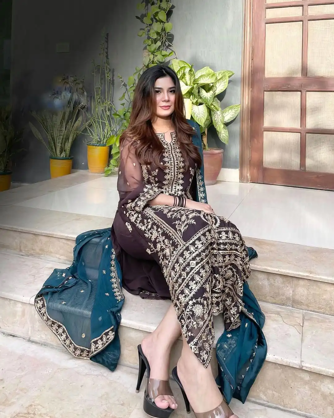 SSR 466 White Chinnon Silk Embroidery Sequins Sharara Suit Wedding, Party, Festive, Events Etc.   Expected Delivery 4-6 Working Days @1999/- | Salwar suit, Casual Suits, Creative suits, Designer Suits, Palazzo Suits, Party Wear Suits, Straight Suits