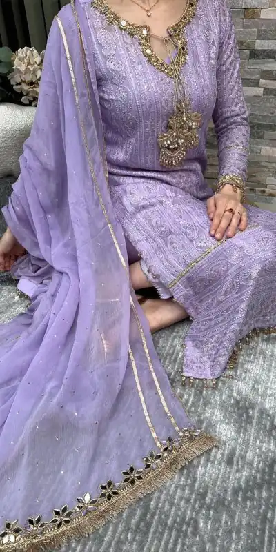 AD156 Violet Color Chinon Silk Embroidery Sequence Salwar Suit Wedding, Party, Festive, Events Expected Delivery 4-6 Working Days @ 2199/- | Salwar suit, Casual Suits, Creative suits, Designer Suits, Palazzo Suits, Party Wear Suits, Patiala Suits, Straight Suits
