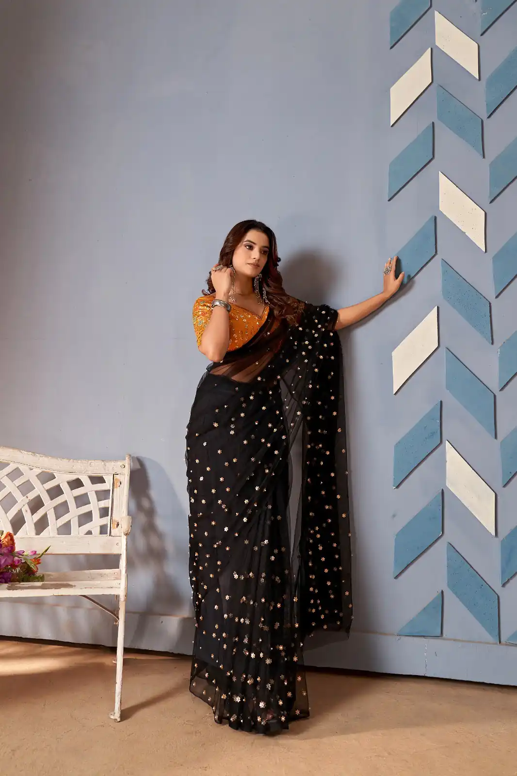 BT 1158 Black Color Heavy Butterfly Net Embroidery Saree Casual, Party Wear, Traditional Wear, Wedding Wear, Expected Delivery 4-6 Working Days@1699 | Designer Sarees, Sarees, Bollywood Sarees, Creative Sarees, Ethnic Saree, Modern Digital sarees, Party Wear Sarees