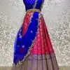 SC Mohini Pink Color Kanjivaram Silk Zari Design Half Saree , Party Wear, Events, Festivals Expected Delivery 4-6 Working Days 1749/- | Lehenga, Bollywood Lehenga, Creative Lehenga, Designer Lehenga, Embroidered Lehenga, Party Wear Lehenga