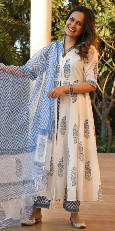 DDH HINA WHITE Color Viscose Cotton Printed Work Salwar Suit Casual, Party, Wedding, Festive, Events Etc.  Expected Delivery 4-6 Working Days @1669/- | Salwar suit, Casual Suits, Creative suits, Designer Suits, Palazzo Suits, Party Wear Suits, Patiala Suits, Straight Suits