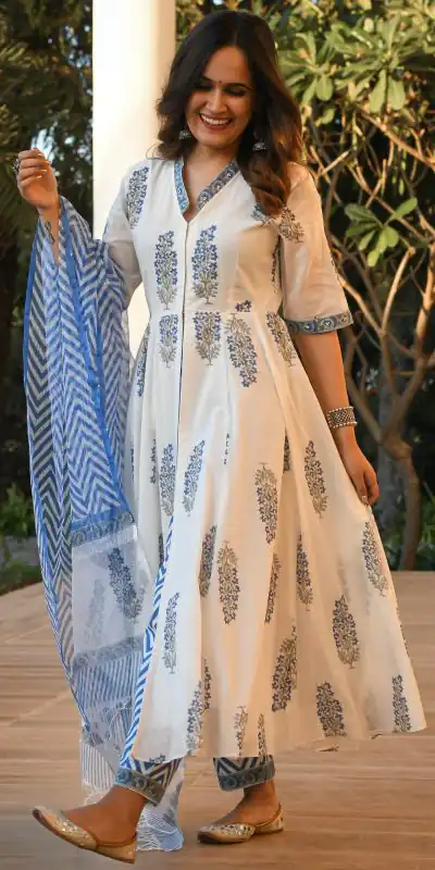 DDH HINA WHITE Color Viscose Cotton Printed Work Salwar Suit Casual, Party, Wedding, Festive, Events Etc.  Expected Delivery 4-6 Working Days @1669/- | Salwar suit, Casual Suits, Creative suits, Designer Suits, Palazzo Suits, Party Wear Suits, Patiala Suits, Straight Suits