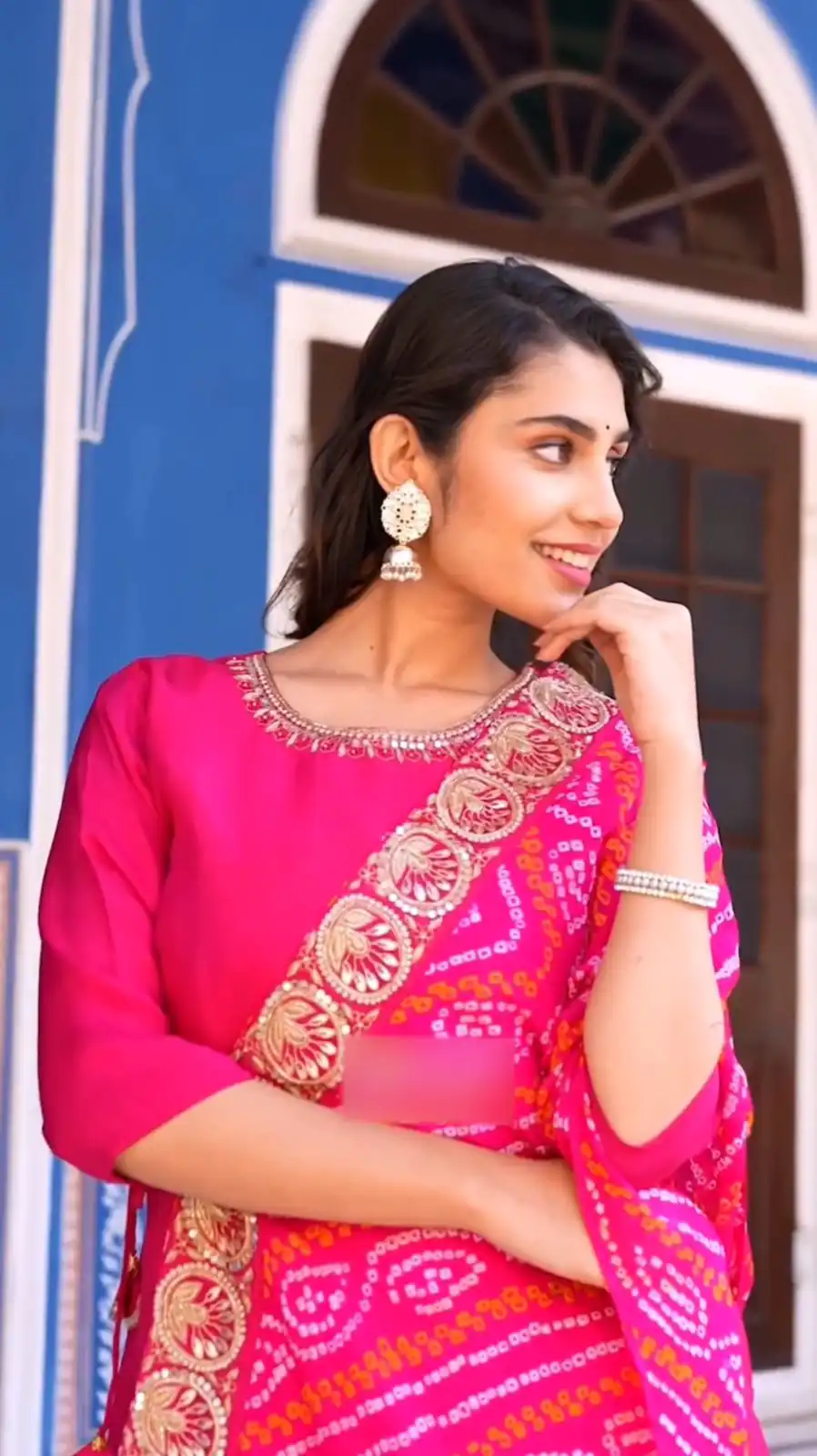   Ram 005 Pink Color Pure Cotton Embroidery Sequence Kurti Casual, Wedding, Party, Festive, Events Etc. Expected Delivery 4-6 Working Days @1949/- | Kurti, Bollywood Kurti, Creative Kurtis, Designer Kurti, Party Wear Kurti, Selfie Kurti