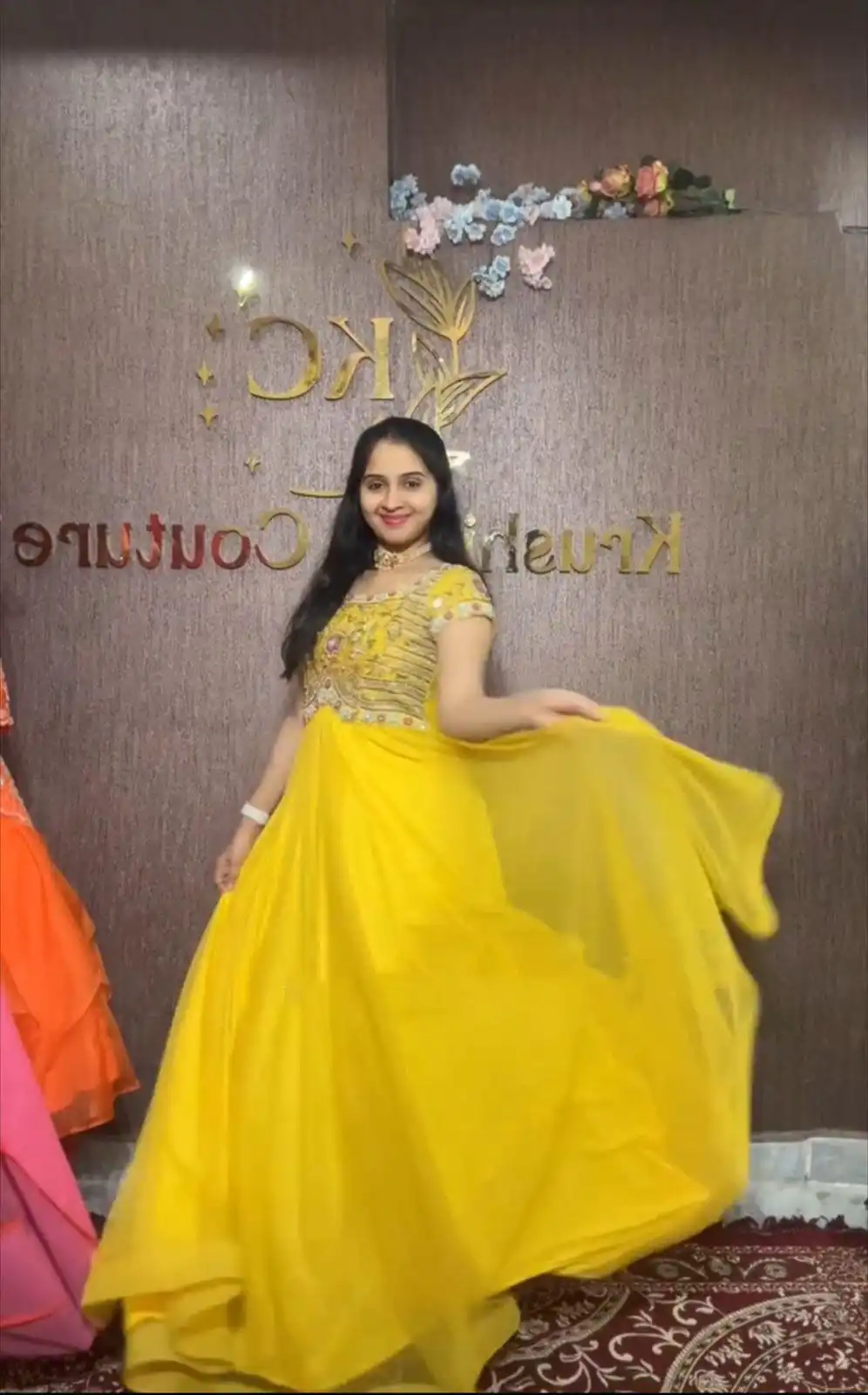 PC 374 Yellow Color Fox Georgette Embroidery Thread Work Gown Casual, Party Wear, Events, Festivals Wear Etc. Expected Delivery 4-6 Working Days @1799/- | Gowns, Bollywood Gowns, Creative Gowns, Designer Gowns, Embroidered Gowns, Party Wear Gowns