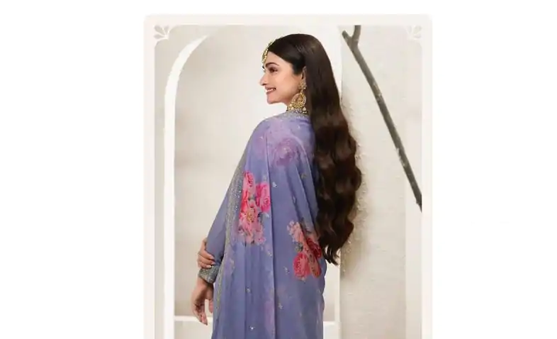 DS 67833 Violet color Viscose Chinon Embroidered Sequence Salwar Suit Casual, Wedding, Party, Festive, Events . Expected Delivery  4-6 Working Days @2849/- | Salwar suit, Casual Suits, Creative suits, Designer Suits, Palazzo Suits, Party Wear Suits, Patiala Suits, Straight Suits