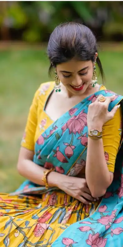 PC 380 Yellow Color Chant Crepe Kalamkari Printed Lehenga Choli Casual, Party Wear, Events, Festivals Wear Expected Delivery 4-6 Working Days @2099/- | Lehenga, Bollywood Lehenga, Creative Lehenga, Designer Lehenga, Embroidered Lehenga, Party Wear Lehenga