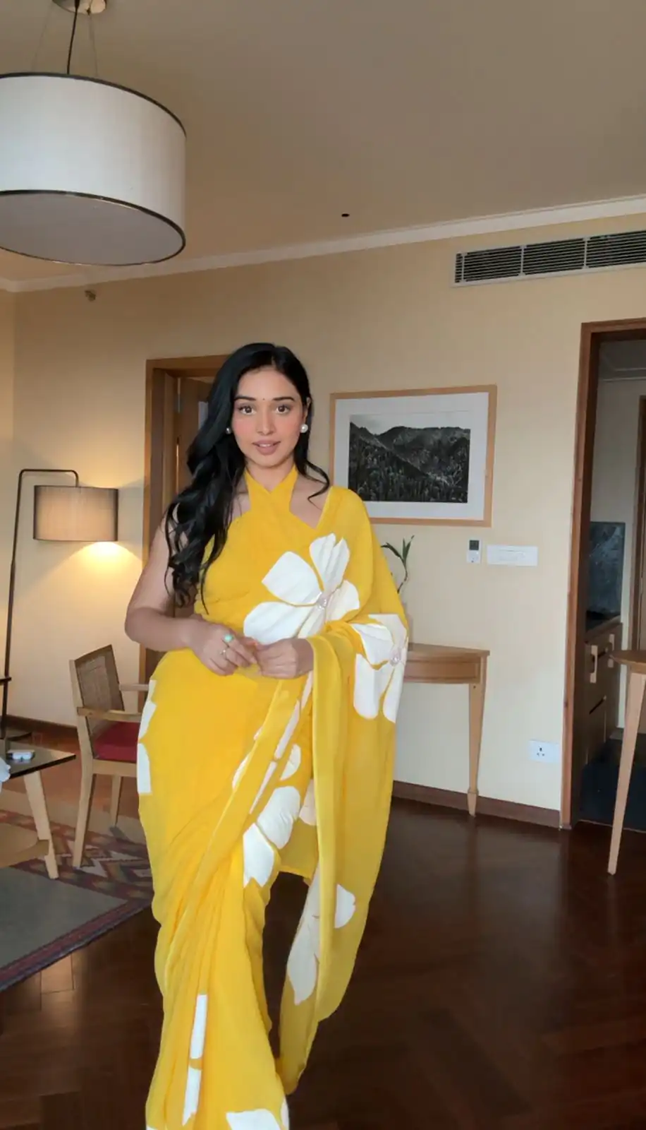 SC 264 Yellow Color Pure Soft Georgette Silk Design All Over Saree , Party Wear, Events, Festivals Expected Delivery 4-6 Working Days 1599/- | Designer Sarees, Sarees, Bollywood Sarees, Creative Sarees, Embroidered Sarees, Ethnic Saree, Modern Digital sarees, Party Wear Sarees