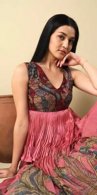 PC 330 Pink Color Chinon Kalamkari Printed Work Lehenga Choli Casual, Party Wear, Events, Festivals Wear Expected Delivery 4-6 Working Days @2049/- | Lehenga, Bollywood Lehenga, Creative Lehenga, Designer Lehenga, Embroidered Lehenga, Party Wear Lehenga