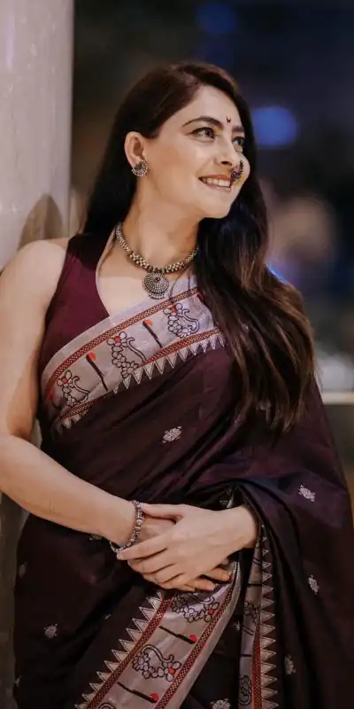 SC Plathian silk Coffee Color Soft Lichi Silk Silver Zari Design Saree , Party Wear, Events, Festivals Expected Delivery 4-6 Working Days 1499/- | Designer Sarees, Sarees, Bollywood Sarees, Creative Sarees, Embroidered Sarees, Ethnic Saree, Modern Digital sarees, Party Wear Sarees