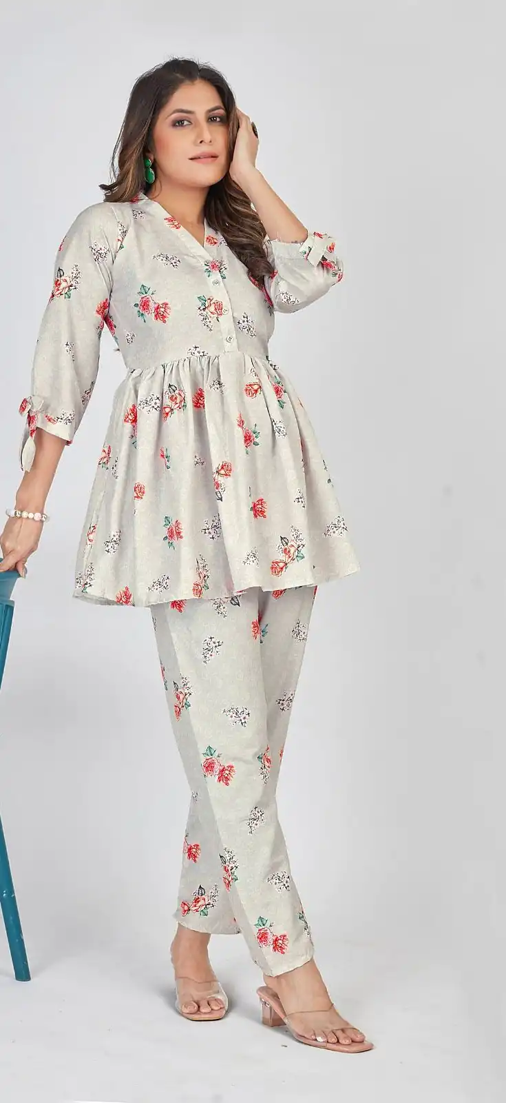 INLI 1006 White Color Soft Poly Linen Print Work Kurti Casual, Wedding, Party, Festive, Events Expected Delivery 4-6 Working Days @1699 | Kurti, Bollywood Kurti, Creative Kurtis, Designer Kurti, Party Wear Kurti, Selfie Kurti