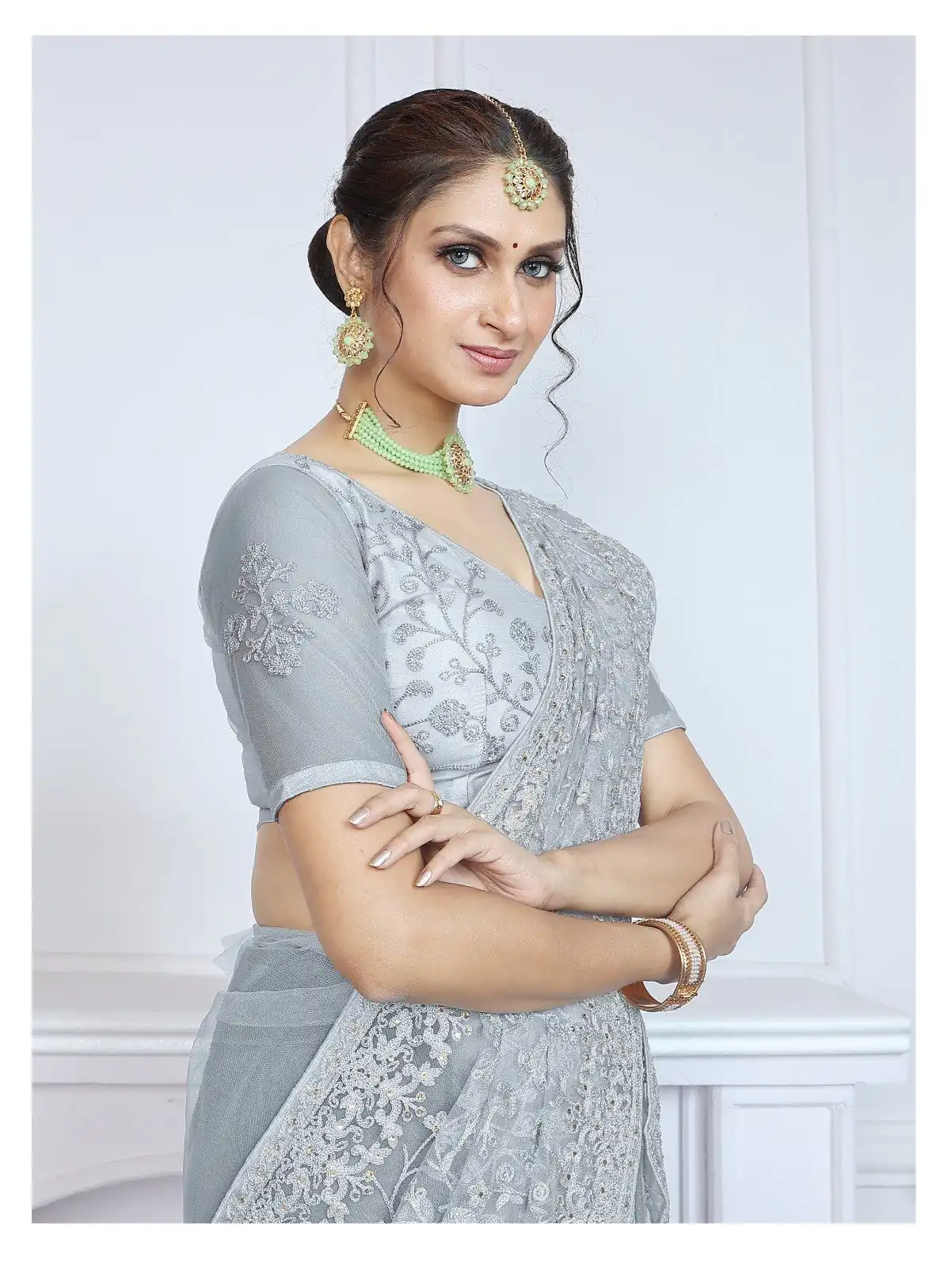 BT RIDDHI Blue Color Butterfly Net Embroidery Sequence Saree Casual, Party Wear, Traditional Wear, Wedding Wear, Events Etc.@2149/- | Designer Sarees, Sarees, Bollywood Sarees, Creative Sarees, Ethnic Saree, Modern Digital sarees, Party Wear Sarees