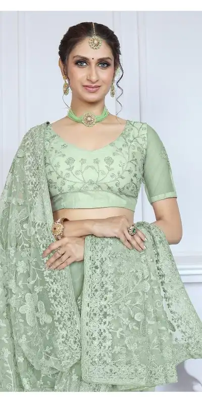 BT RIDDHI Green Color Butterfly Net Embroidery Sequence Saree Casual, Party Wear, Traditional Wear, Wedding Wear, Events Etc.@2149/- | Designer Sarees, Sarees, Bollywood Sarees, Creative Sarees, Ethnic Saree, Modern Digital sarees, Party Wear Sarees
