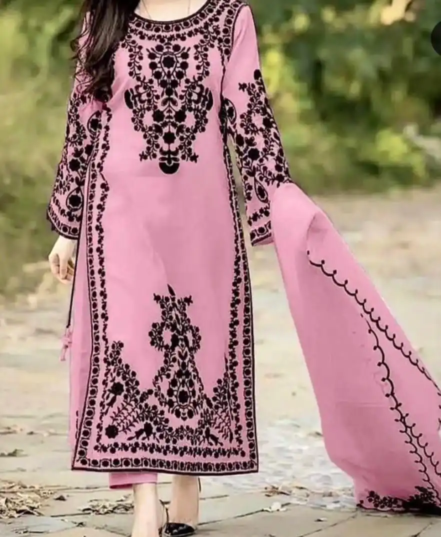 SSR 368 Pink Color Georgette Embroidery Sequins Sharara Suit Wedding, Party, Festive, Events Etc.   Expected Delivery 4-6 Working Days @1849/- | Casual Suits, Salwar suit, Creative suits, Designer Suits, Palazzo Suits, Party Wear Suits, Straight Suits