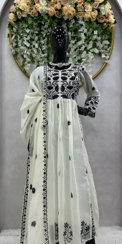 RTC 5708 White Color Chanderi Thread Sequence Salwar Suit Wedding, Party, Festive, Events Etc. Expected Delivery 4-6 Working Days @1999/- | Salwar suit, Casual Suits, Creative suits, Designer Suits, Palazzo Suits, Party Wear Suits, Patiala Suits, Straight Suits