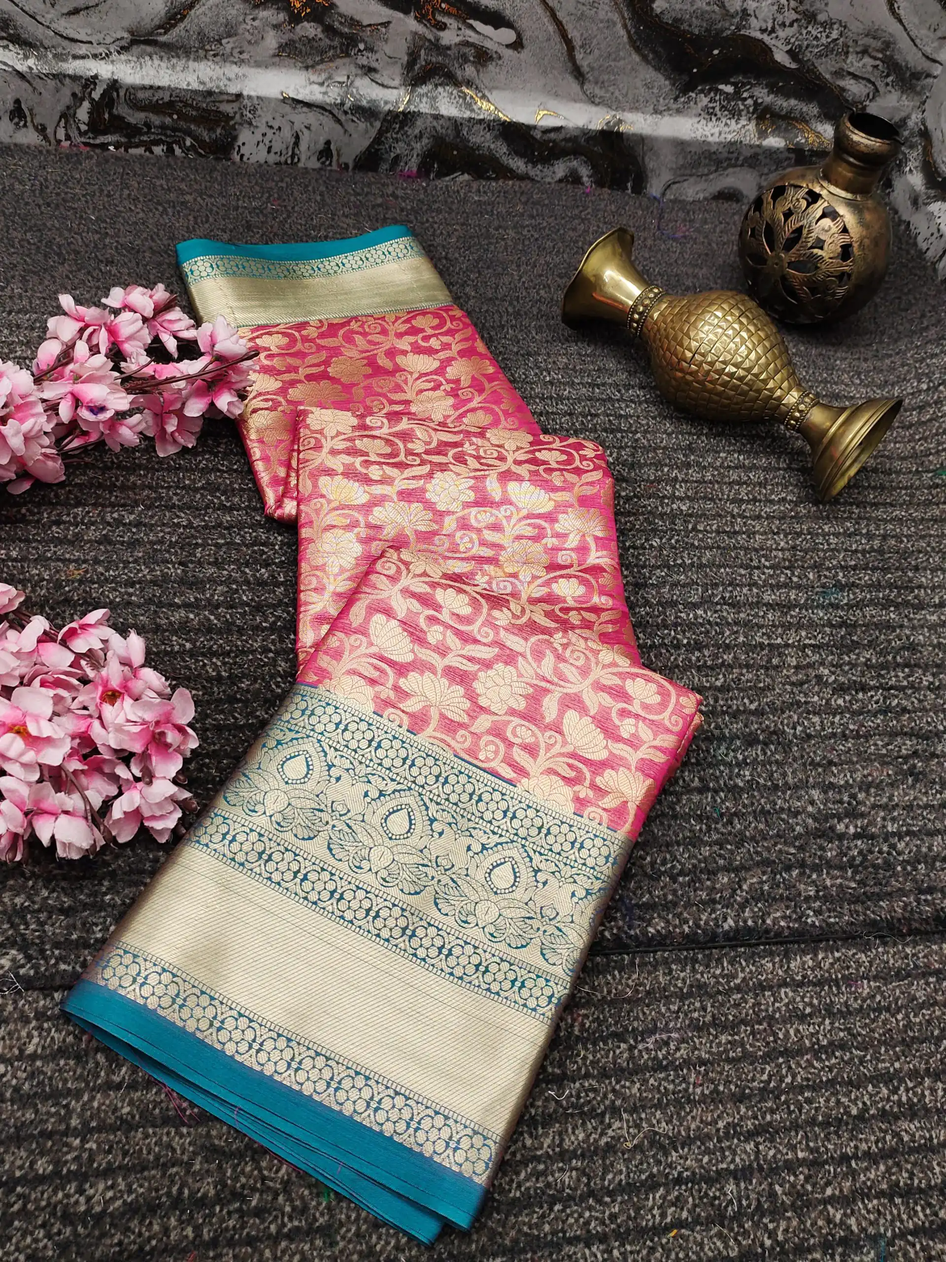MB™️  3235 Pink Color Soft Organic Banarasi Silk Gold Zari Weaving Saree Casual, Party Wear, Festival, Events, .  Expected Delivery  4-6 Working Days @1749 | Designer Sarees, Sarees, Bollywood Sarees, Creative Sarees, Embroidered Sarees, Ethnic Saree, Modern Digital sarees, Party Wear Sarees