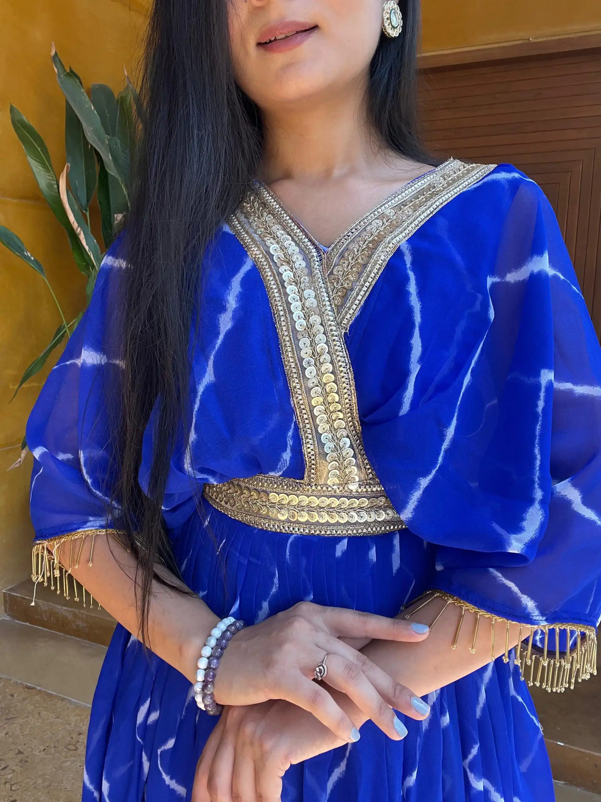   Ram 006 Royal Blue Color Fox Georgette Embroidery Lace Work Gown Casual, Wedding, Party, Festive, Events Etc. Expected Delivery 4-6 Working Days @1949/- | Gowns, Bollywood Gowns, Creative Gowns, Designer Gowns, Embroidered Gowns, Party Wear Gowns