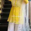 ST 70 Yellow Color Georgette Embroidery Mirror Salwar Suit Casual, Wedding, Party, Festive, Events Etc. Expected Delivery 4-6 Working Days @1999/- | Jump Suits, Salwar suit, Casual Suits, Creative suits, Designer Suits, Palazzo Suits, Party Wear Suits, Patiala Suits, Straight Suits