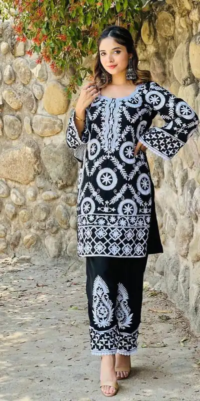 RTC 5624 Black Color Foix Georgette Chine Stitched Salwar Suit Wedding, Party, Festive, Events Etc. Expected Delivery 4-6 Working Days @2149/- | Jump Suits, Salwar suit, Casual Suits, Creative suits, Designer Suits, Palazzo Suits, Party Wear Suits, Patiala Suits, Straight Suits