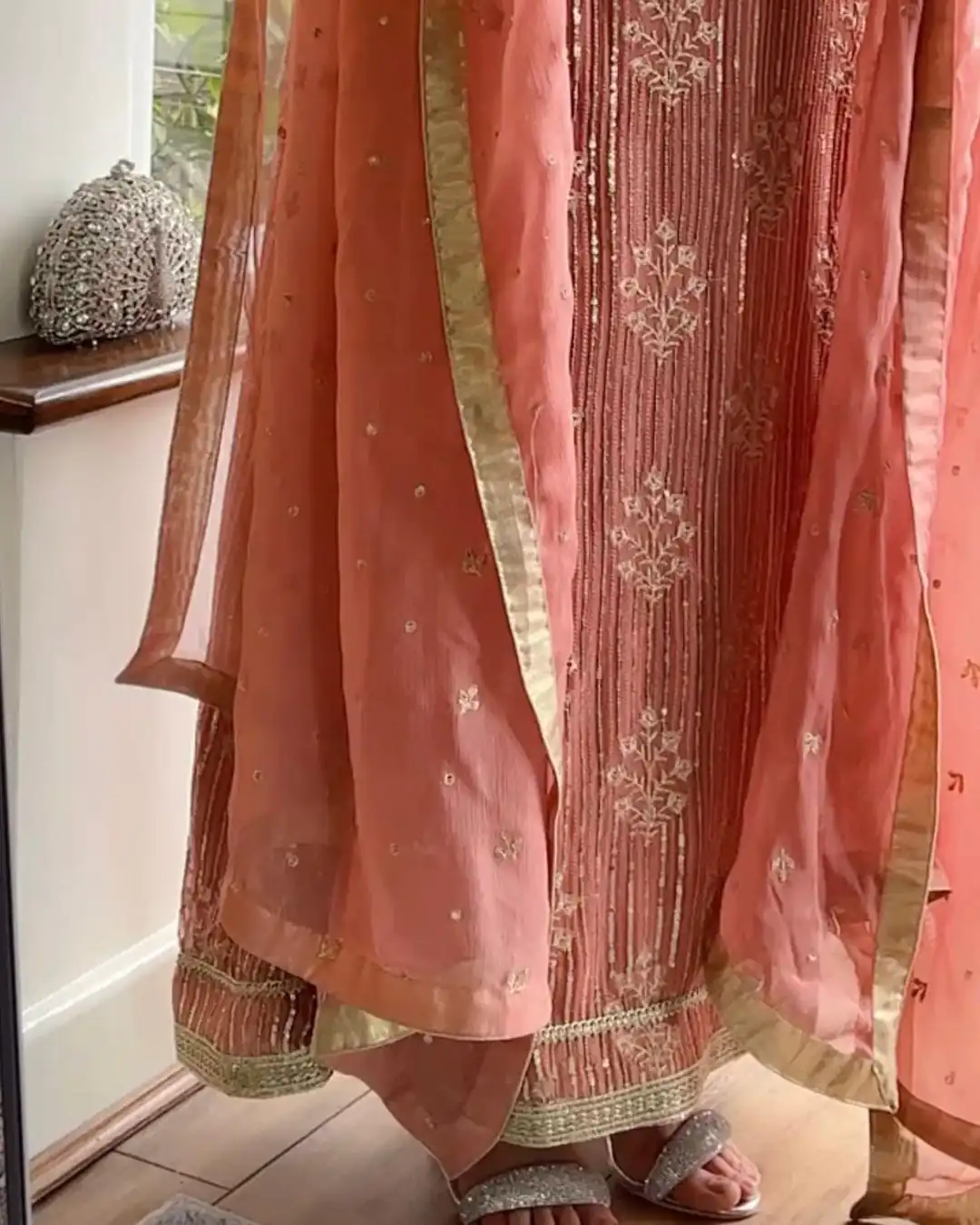 RTC 5698 Peach Color Georgette Thread And Sequence Salwar Suit Casual, Wedding, Festive, Events Etc. Expected Delivery 4-6 Working Days @2199/- | Jump Suits, Salwar suit, Casual Suits, Creative suits, Designer Suits, Palazzo Suits, Party Wear Suits, Patiala Suits, Straight Suits