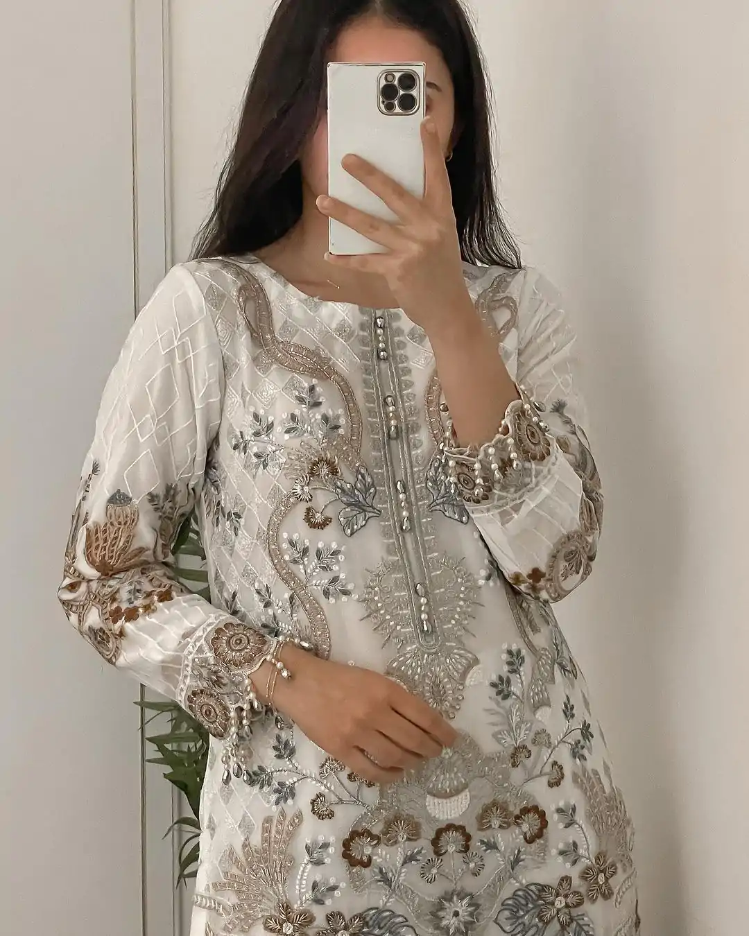 MF 423 White Color Faux Georgette Embroidery Sequence Salwar Suit  Wedding, Party, Festive, Events Etc. Expected 4-6 Working Days @2449/- | Salwar suit, Casual Suits, Creative suits, Designer Suits, Palazzo Suits, Party Wear Suits, Patiala Suits, Straight Suits