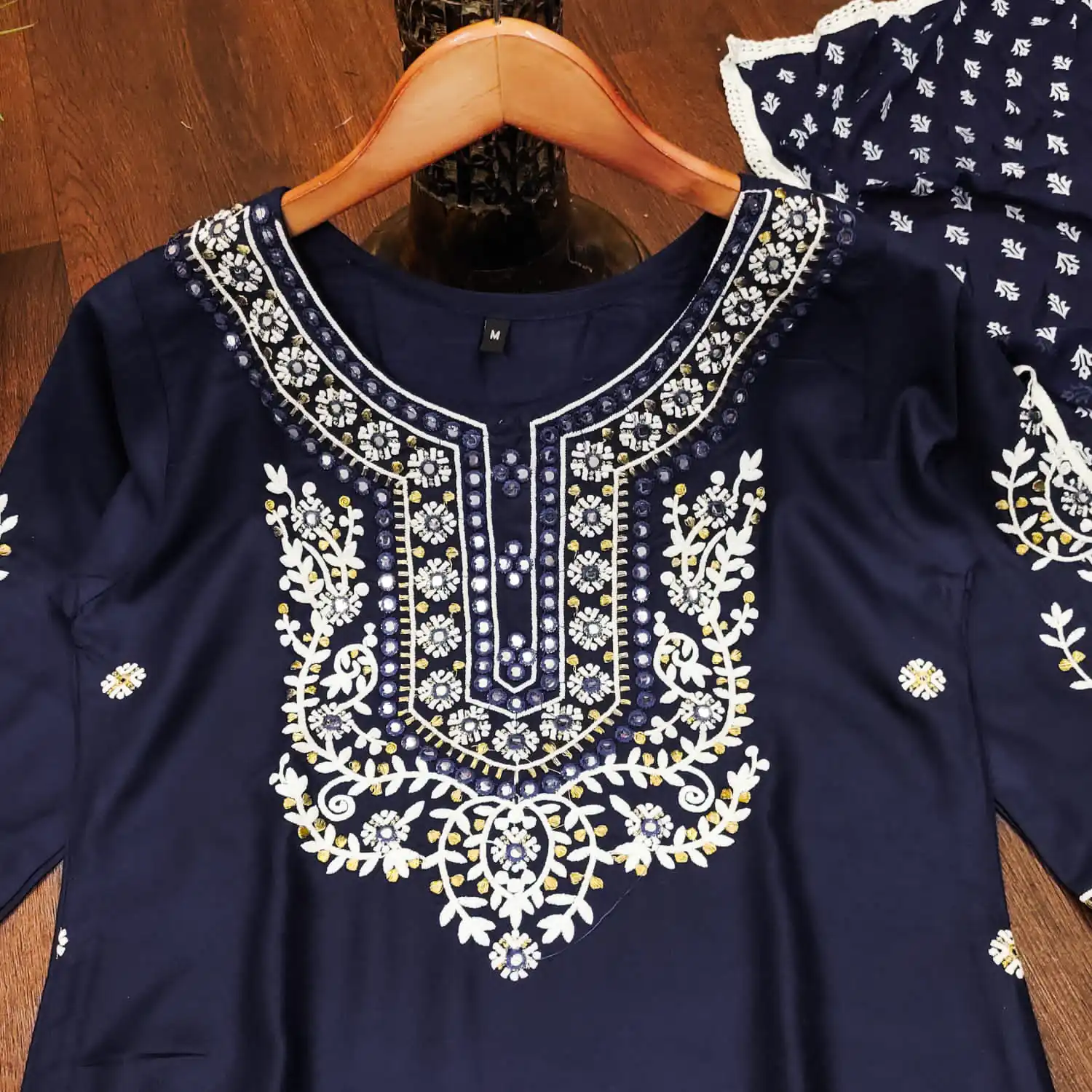 MF 462 Blue Color Heavy Rayon Kurti Wid Full Mirror Work Kurti Wedding, Party, Festive, Events Etc.   Expected Delivery 4-6 Working Days @1649/- | Kurti, Bollywood Kurti, Creative Kurtis, Designer Kurti, Party Wear Kurti, Selfie Kurti
