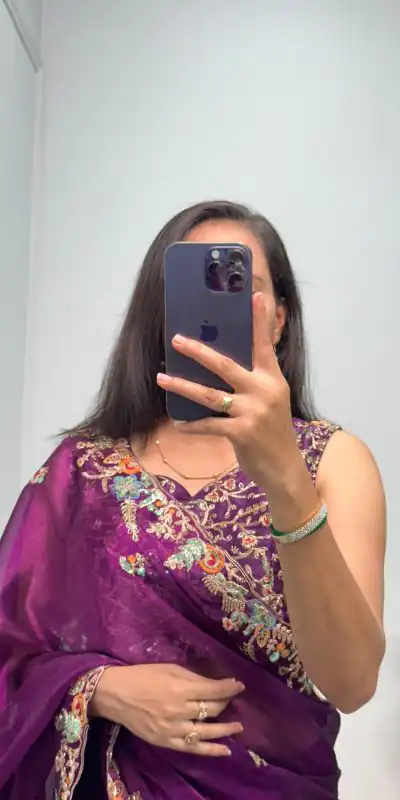 ST 472 Purple Color Burberry With Blooming Embroidery Saree Casual, Wedding, Party, Festive, Events Etc. Expected Delivery 4-6 Working Days @1999/- | Designer Sarees, Sarees, Bollywood Sarees, Creative Sarees, Embroidered Sarees, Ethnic Saree, Modern Digital sarees, Party Wear Sarees