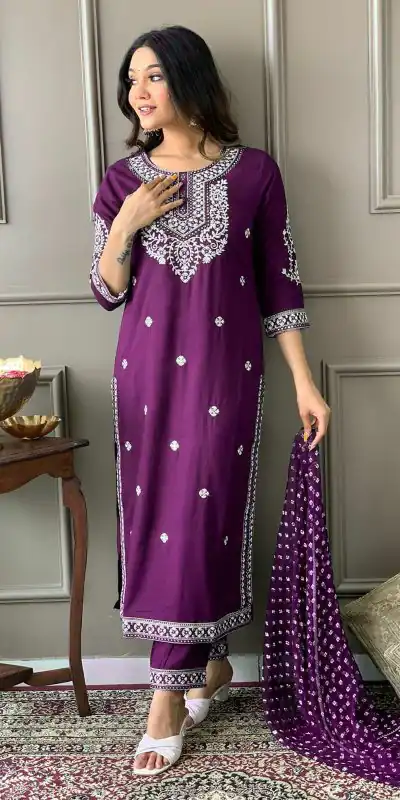 MF 462 Purple Color Heavy Rayon Kurti Wid Full Mirror Work Kurti Wedding, Party, Festive, Events Etc.   Expected Delivery 4-6 Working Days @1649/- | Kurti, Bollywood Kurti, Creative Kurtis, Designer Kurti, Party Wear Kurti, Selfie Kurti