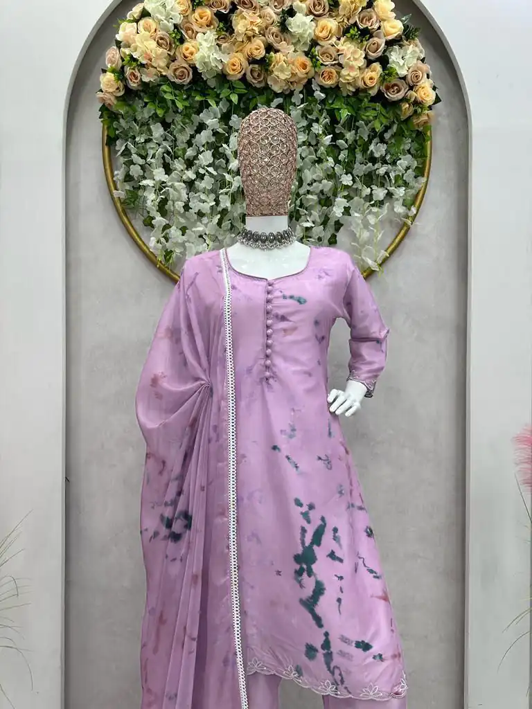 KD 1286 Violet Color Lachka Silk Digital Printed Work Salwar Suit Casual, Party, Festive, Events Wedding Etc.  Expected Delivery 4-6 Working Days @1499/- | Salwar suit, Casual Suits, Creative suits, Designer Suits, Palazzo Suits, Party Wear Suits, Straight Suits