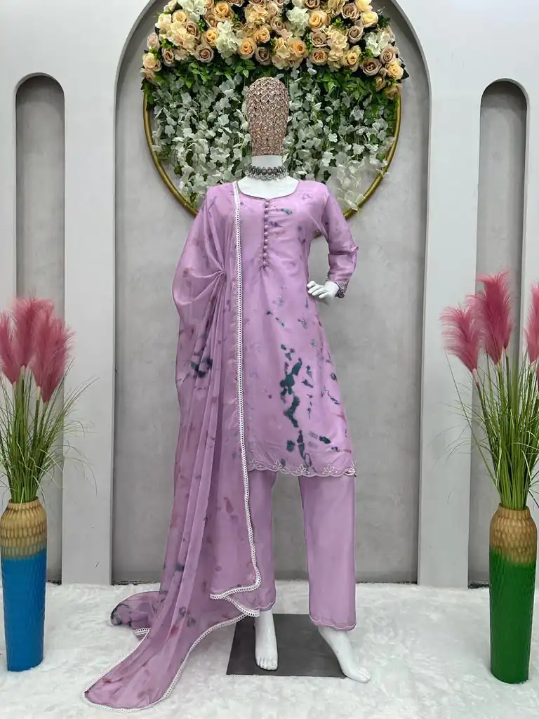 KD 1286 Violet Color Lachka Silk Digital Printed Work Salwar Suit Casual, Party, Festive, Events Wedding Etc.  Expected Delivery 4-6 Working Days @1499/- | Salwar suit, Casual Suits, Creative suits, Designer Suits, Palazzo Suits, Party Wear Suits, Straight Suits